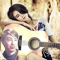 Photo effect - Romantic song of the romantic girl