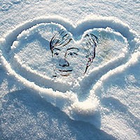 Effetto - Heart on snow