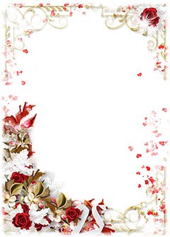 romantic borders and frames