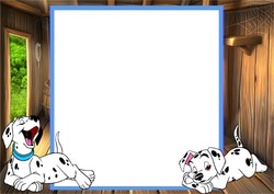 Photo frames. Dalmatians