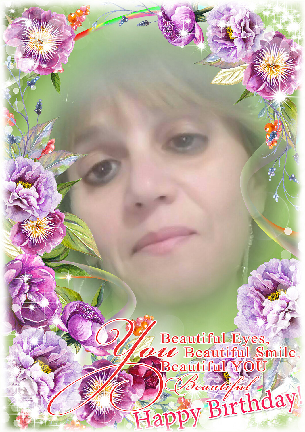 Photo frames. Beautiful Happy Birthday 58738394