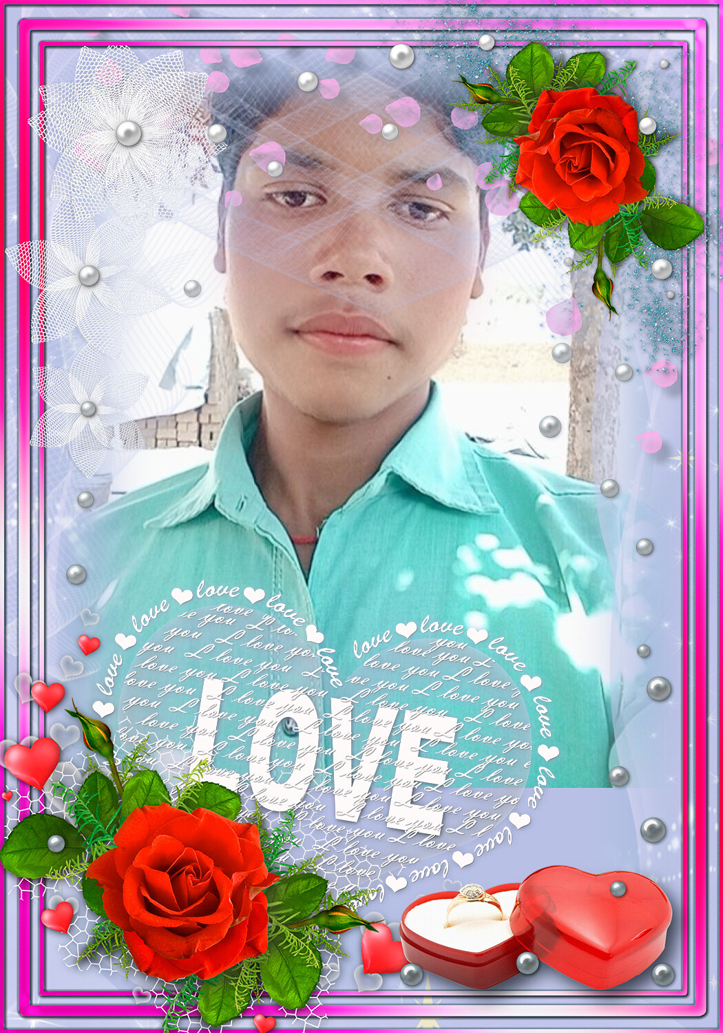 Photo frames. Love is flowers and jewelry 58849999