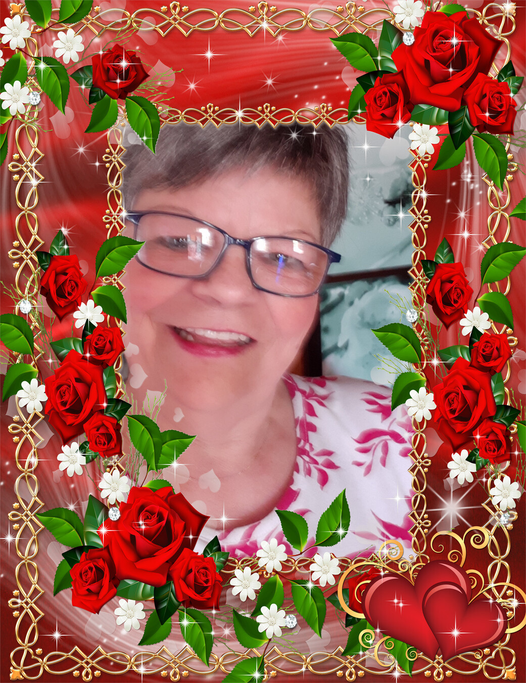 Photo frames. Love in roses 58871215