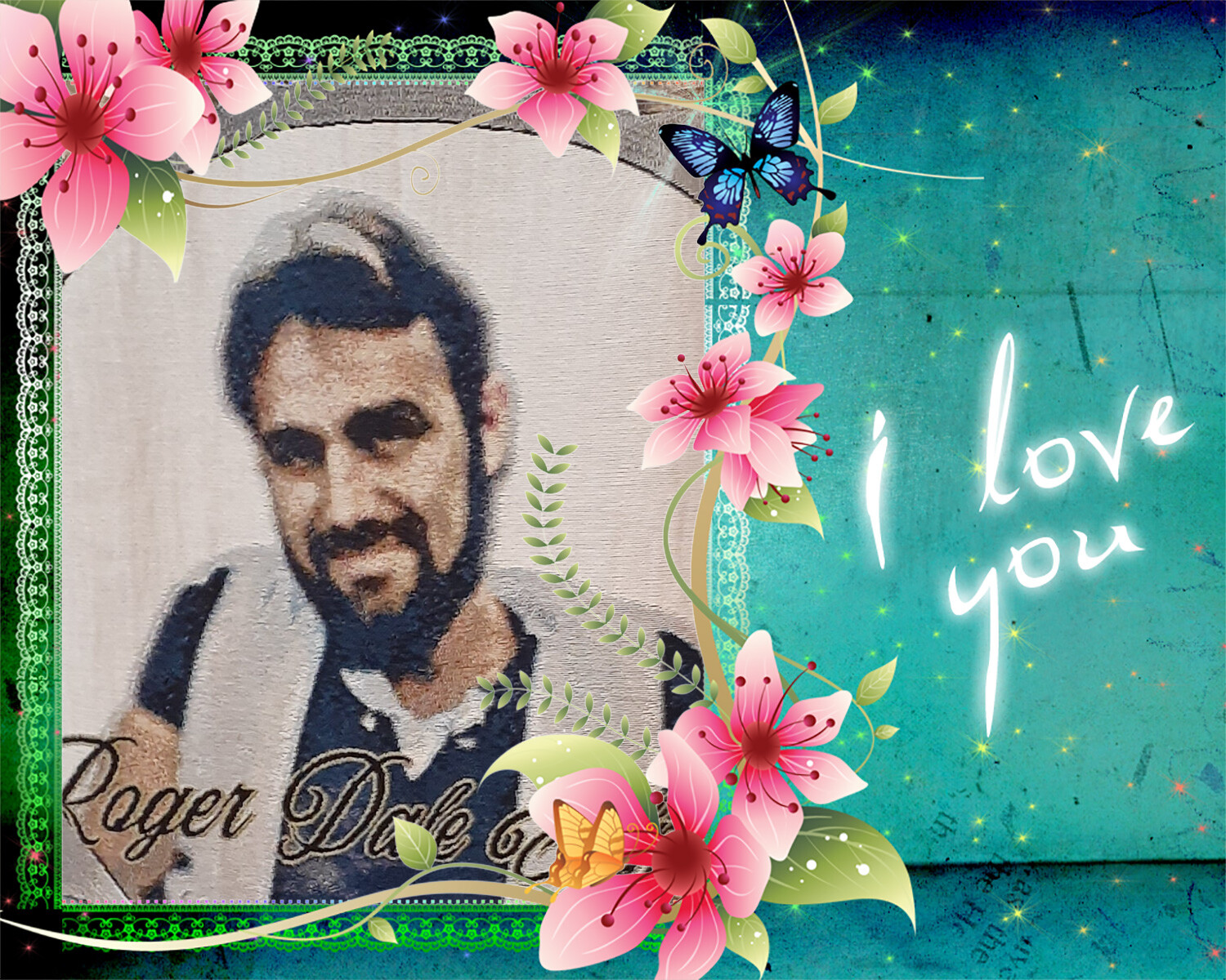 Photo frames. Exotic frame I Love you 62671044